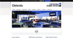 Desktop Screenshot of clelands.co.uk